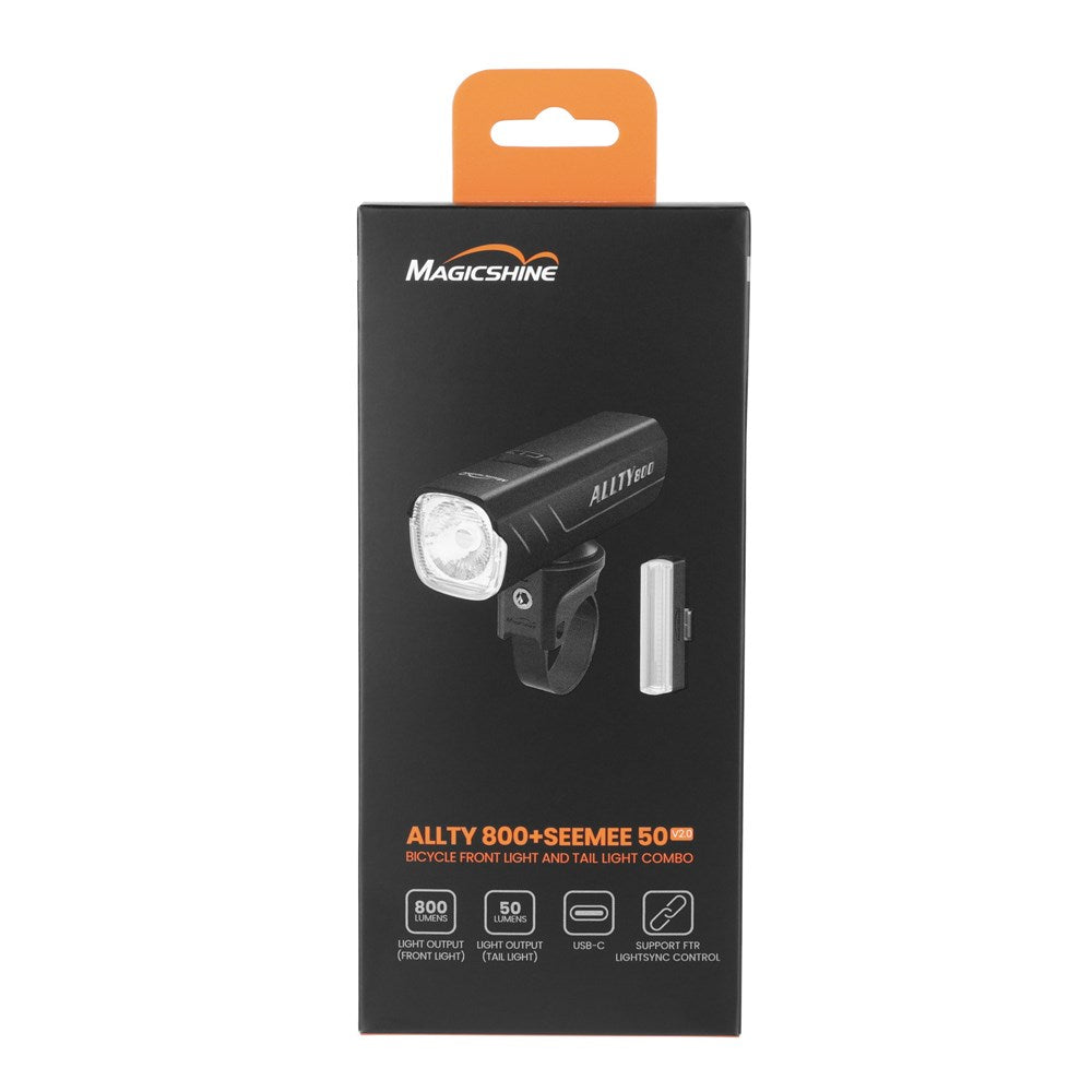 MAGICSHINE Light Set - Allty 800 & SeeMee 50V2 Combo - USB-C